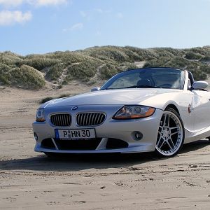 Z4 Roadster am Strand