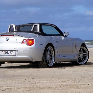 Z4 Roadster am Strand