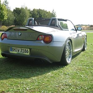 Heck 4-Rohr Auspuff