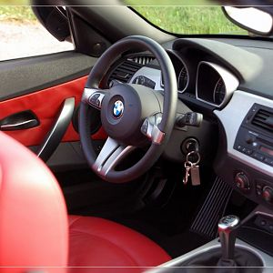 BMW Z4 3,0si Innenraum