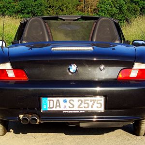 zroadster.com - Kennzeichenhalter