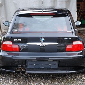Heckansicht mit AC Schnitzer Unterflurspoiler