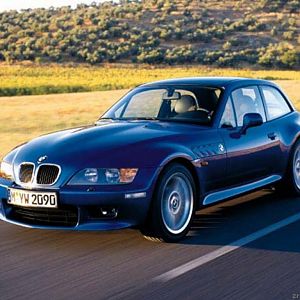 BMW Z3 M Coupe in blau