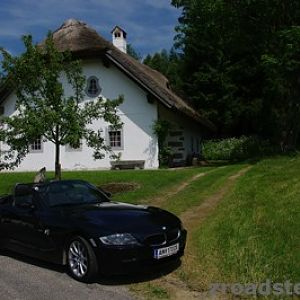 BMW Z4 mit Traumhaus
