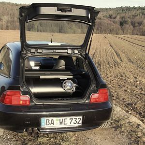 Gastank Brutto 60 Liter/Netto 47 Liter