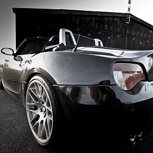 BMW Z4 roadster 3.0si black