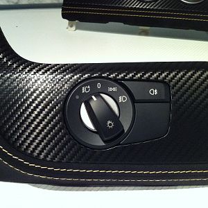 Interieurleisten folieren Carbon
