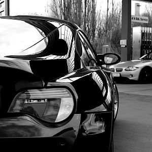 Schnappschuss an der Tanke