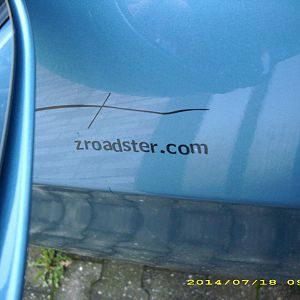 zroadster hinweis