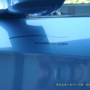 zroadster hinweis