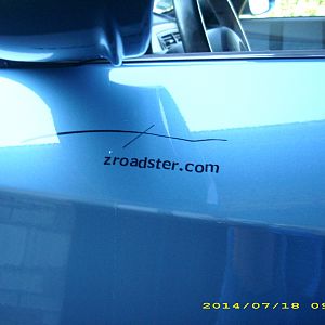 zroadster hinweis