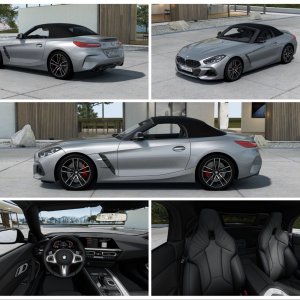 BMW Z4 G29 M40i Skyscraper Grey Grau Render