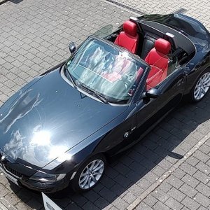 Z4 mit roten Ledersitzen
