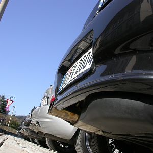 6 coupés in reih und glied ...