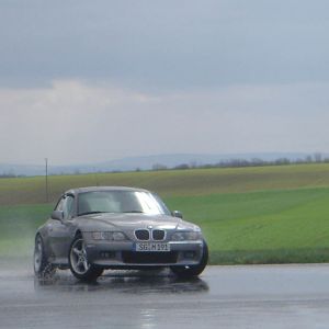 Matthias beim Drifttraining Bitburg
