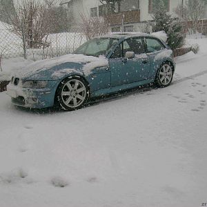 Atlanta Blau unter Schnee