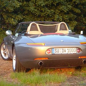 Z8 und Abendsonne