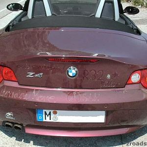 Mein alter Zetti 2004 mit Widmung eines Golf fahrers