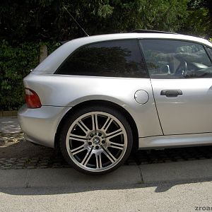M3 E46 19-Zöller auf dem ZZZQP