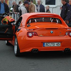 an der Nordschleife gesichtet