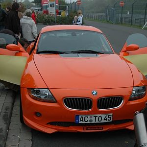 an der Nordschleife gesichtet