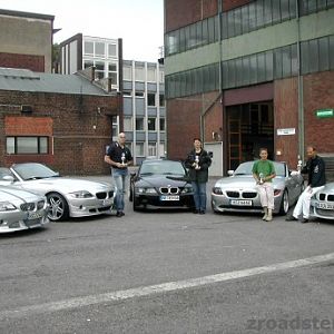 Pokal Gewinner des BMW Treff`s in Düsseldorf