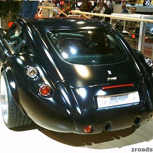 Wiesmann GT schwarz/blau matt