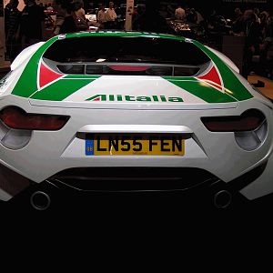 IAA 2005 schönes Heck - Lancia Stratos