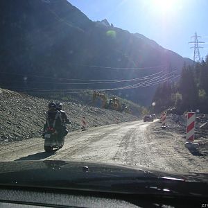 Zeugen des Unwetters 2005 Richtung Grimsel