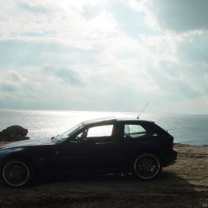 at the seasight