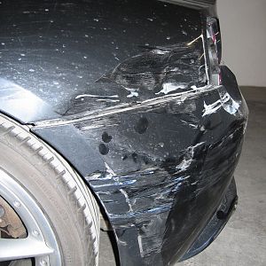 Heckschaden Z4