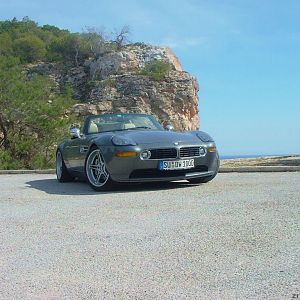 über den Klippen ...