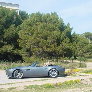 über den Klippen ...