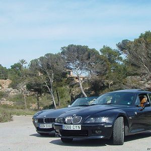 über den Klippen ...