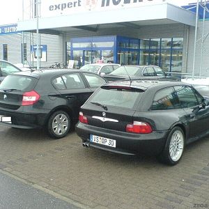 1er vs Z3QP Rear Right. No comparison