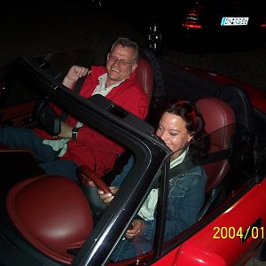 Erste Ausfahrt.