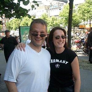Sven (Moista) und ich beim MOGO