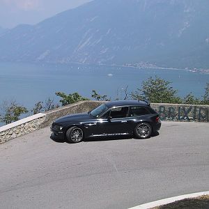 Serpentienen oberhalb vom Gardasee