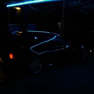 Z in Blue on Black ZZZ
