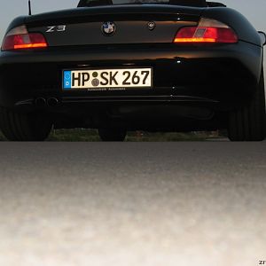 in Abenddämmerung
