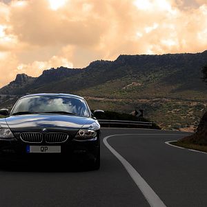 Z4 Coupe auf Sardinien