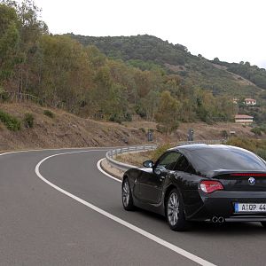 BMW Z4 Coupe Sardinien