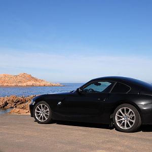 BMW Z4 Coupe Sardinien