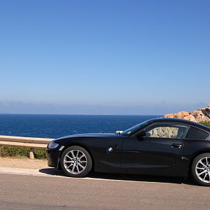 BMW Z4 Coupe Sardinien