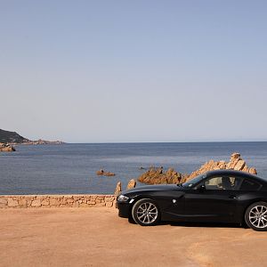 BMW Z4 Coupe Sardinien