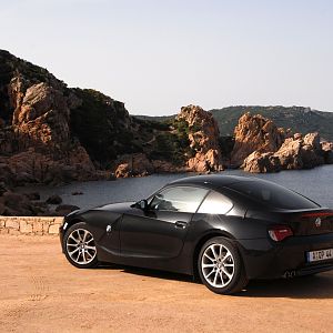 BMW Z4 Coupe Sardinien