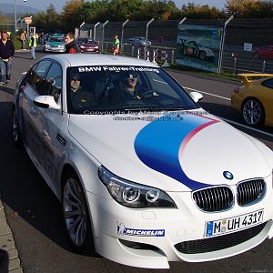Hans Joachim Stuck fährt das RIngtaxi