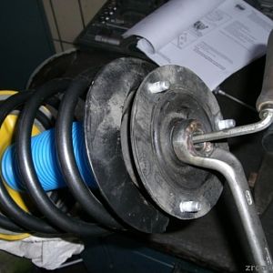 Einbau Bilstein + Eibach Fahrwerk