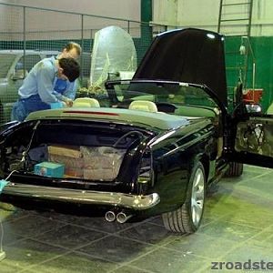 Wodka und BMW M6 Cabrio
