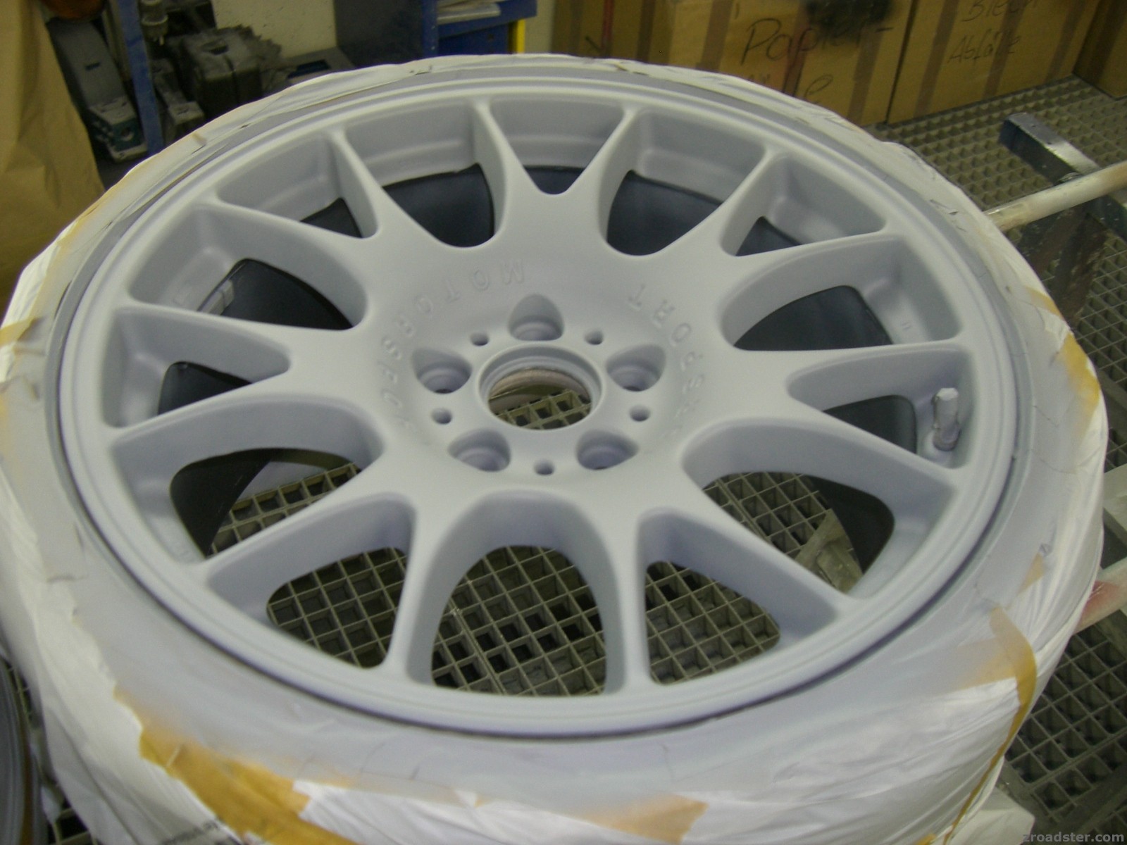 19er BBS CH frisch grundiert u. lackiert